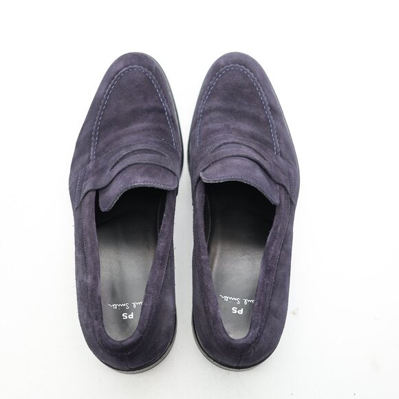Paul Smith Navy Suede Penny Loafer Shoes Men\'s UK 7 US 8 Slip On Casual main image 4